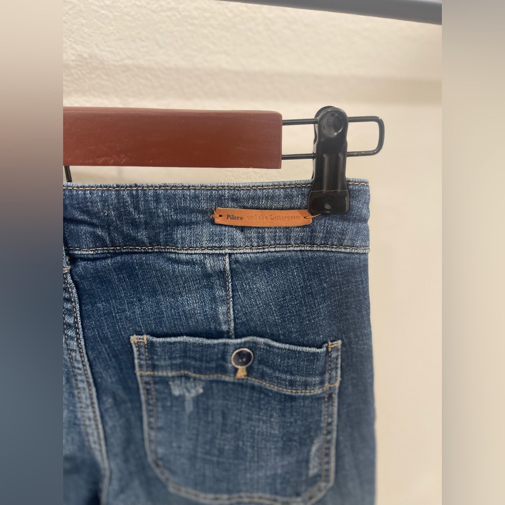 ANTHROPOLOGIE | Pilcro Cropped Flare Jeans Sz 25 - Picture 5 of 5